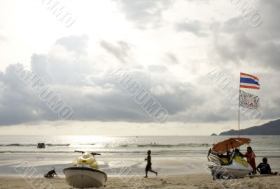 Boy on Patong Beach