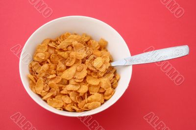 light breakfast - cornflakes