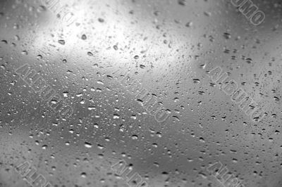 raindrops monochrome