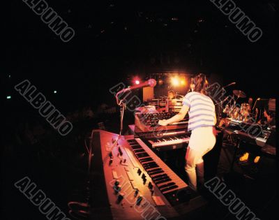 Woman with Keyboards