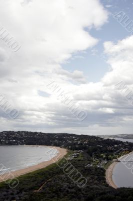 Cloudy Palm Beach