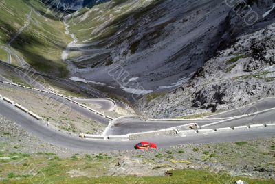 Passo dello Stelvio - Winding road