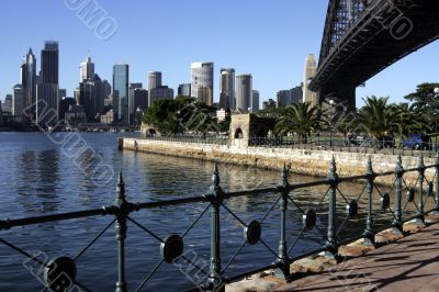 Path At The Sydney Harbour Bridge