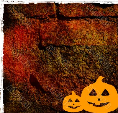 Halloween abstract Background frame
