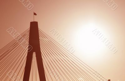 Anzac Bridge In Evening Light