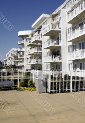 Urban Apartment Building
