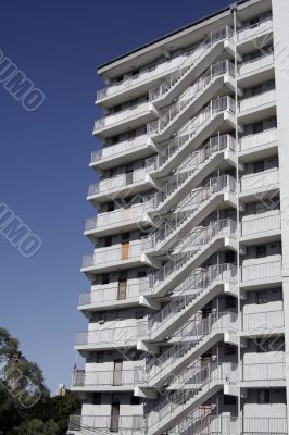 Urban Apartment Building