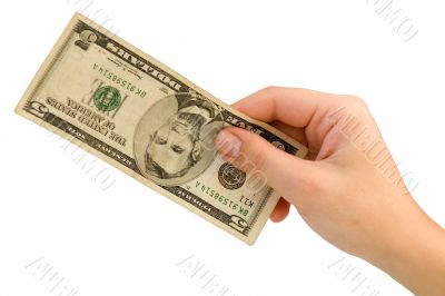 five dollars