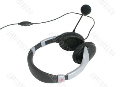 Phone Headset - pure white background