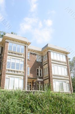 Apartments and Grass