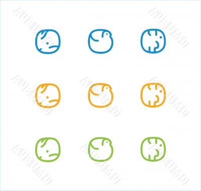 animal  icons