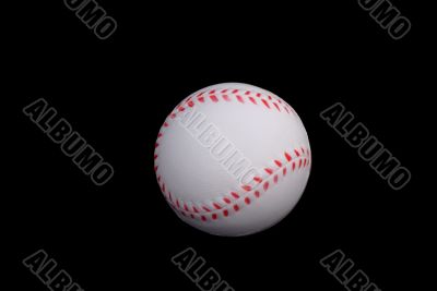 Isolated baseball.