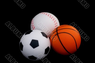 Three balls.