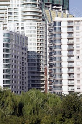 Urban Apartment Building