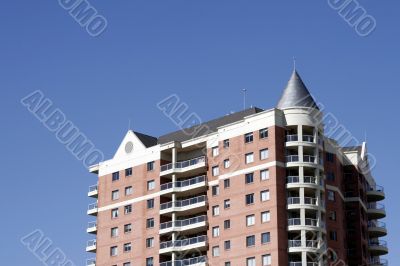 Urban Apartment Building