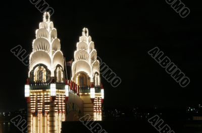 Towers At Night