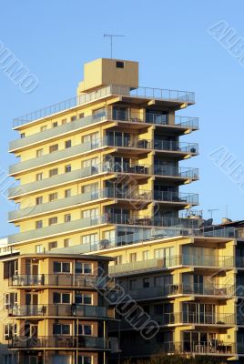 Urban Apartment Building