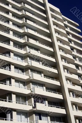 Urban Apartment Building Front