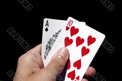 Gambling Cards In Hand