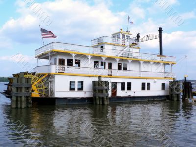 river boat - docked