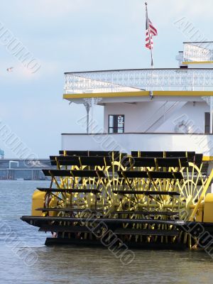 river boat docked