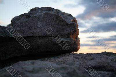 rocks