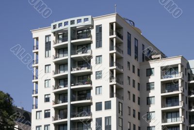 Urban Apartment Building