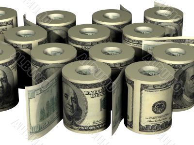 Roll of dollars