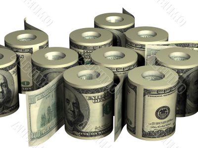 Roll of dollars