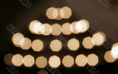 Candle Flames Abstract