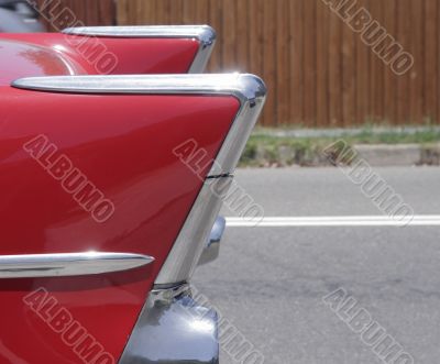 Red Car Rear