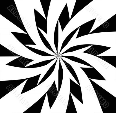 Round Flower Abstract