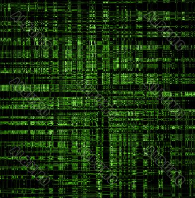 Green Techno Background