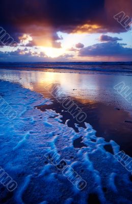 Ocean and sunset