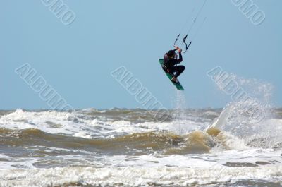 kite surfing