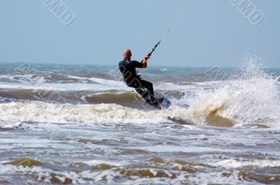 kite surfing