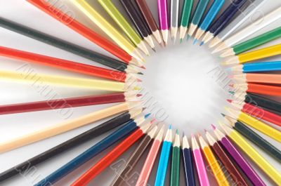 colorful crayons