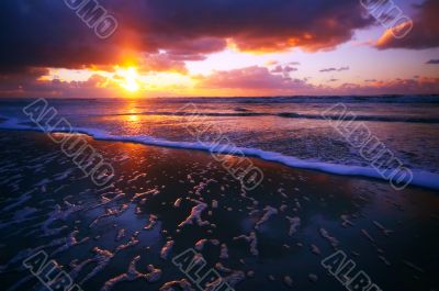 Ocean and sunset