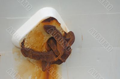 rusty anchor
