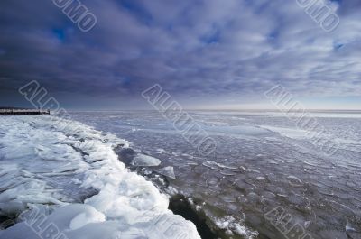 A cold day in winter