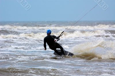 kite surfing