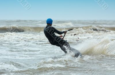 kite surfing