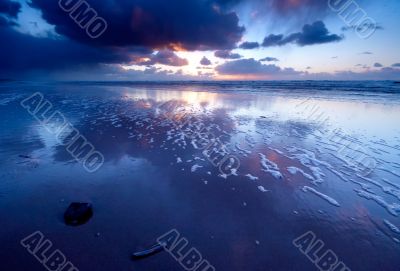 Ocean and sunset