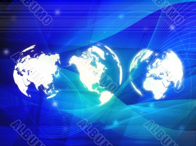 world map