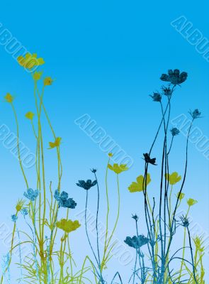 floral style textures
