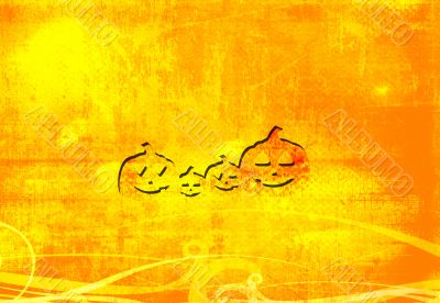 Halloween abstract Background frame