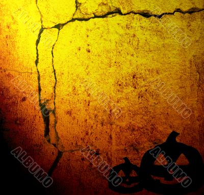 Halloween abstract Background frame
