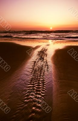 sunset landscape