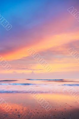 sunset landscape