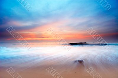 sunset landscape